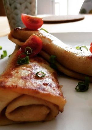 Une photo de ✨Crêpes fourrées béchamel au Comté