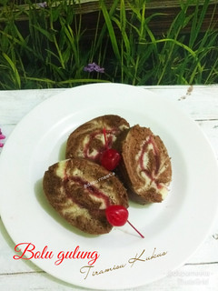 Foto resep Bolu Gulung Tiramisu kukus