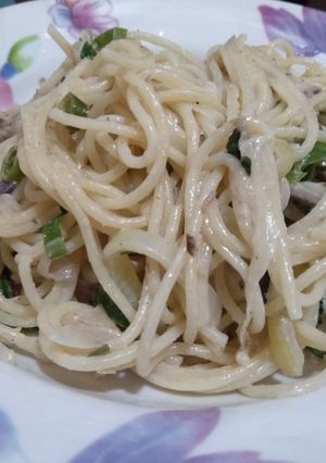 Foto resep Spaghetti rendah kalori (menu diet puasa)