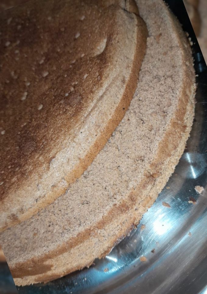 Una foto de Bizcochuelo de chocolate para celíacos