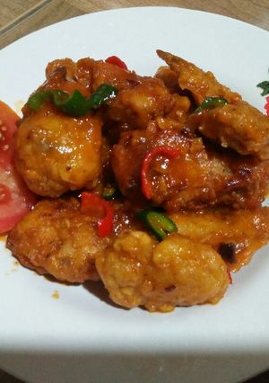 Foto resep Ayam crispy asam manis