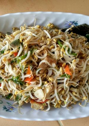 Foto resep Cah Tauge Ikan Asin