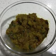 A picture of Khatta mitha kashifal ki sabji.