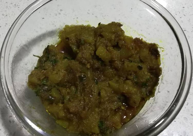 Recipe of Ultimate Khatta mitha kashifal ki sabji
