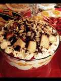 Parfait de crema y frutas