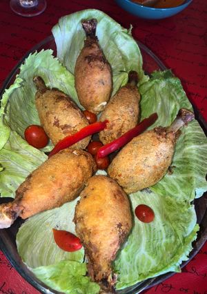 Una foto de Patitas de pollo rebozadas, súper crujientes!!