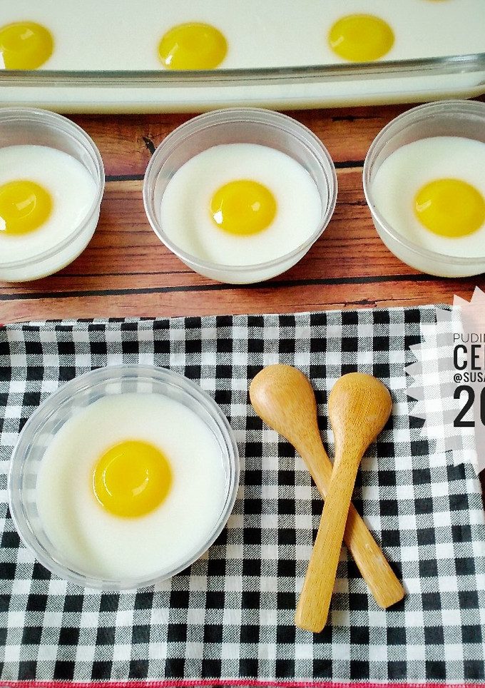 Foto resep Puding telur ceplok
