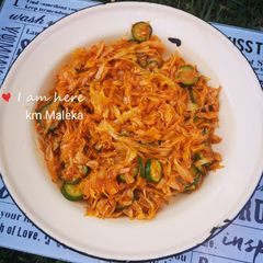 A picture of Spicy baby marrow cabbage.