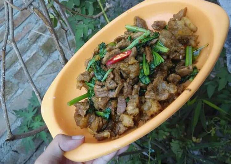 Steps to Prepare Any-night-of-the-week Krengsengan Kambing (Spicy Stir-fry lamb)