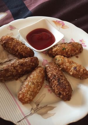 A picture of Oats cutlet.
