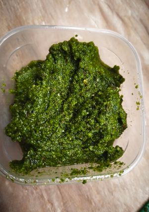 Pesztó recept fotója