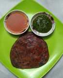 Beetroot parantha