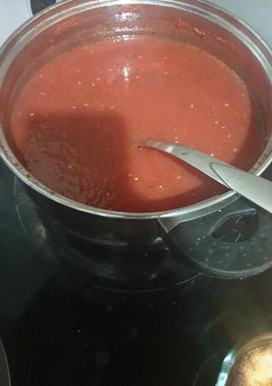 Φωτογραφία της συνταγής Φρέσκια σάλτσα ντομάτας στο σπίτι
