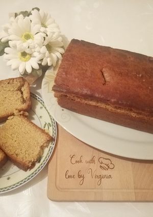 O poză a rețetei Chec cu tahini de casă.