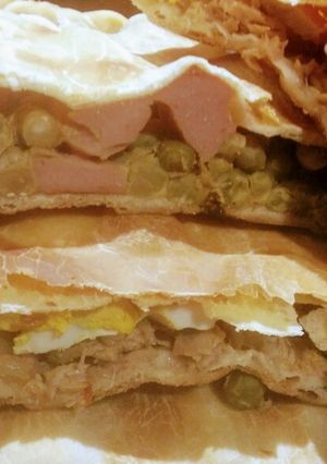 Una foto de Tarta exprés hecha por mi hija