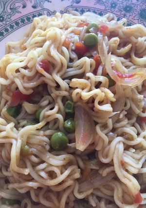 A picture of Veg maggi.
