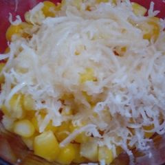 A picture of Super simple cheesy sweet corn (Jasuke).