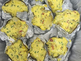 Papas al horno con tocino