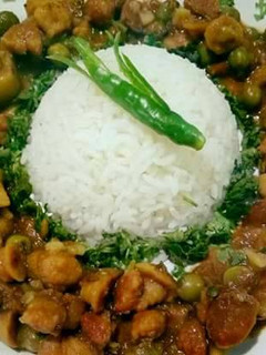 A picture of Moongodi Rice.
