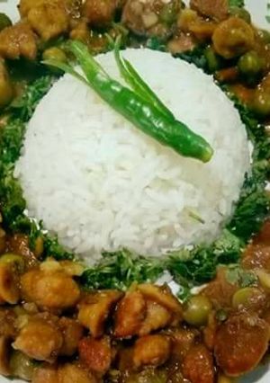 A picture of Moongodi Rice.