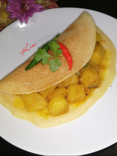 A picture of Flour dosa.