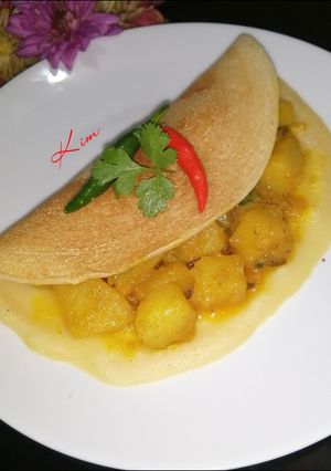 A picture of Flour dosa.