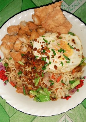 Foto resep Indomie goreng kuah