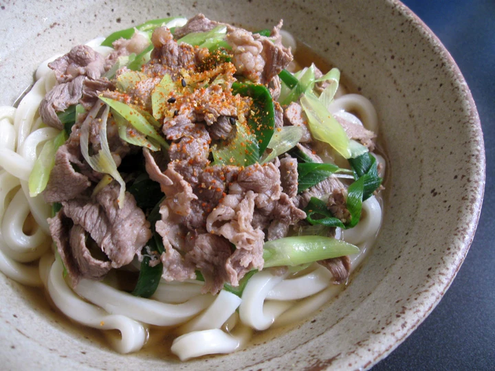 Easy Steps to Make Beef Udon Soup the Can Spoil the Tongue Delicious