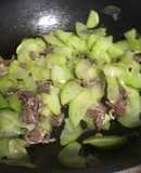 Tim xào su su ngon ngọt