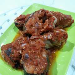 รูปของ Pepes ikan baung cabe bawang