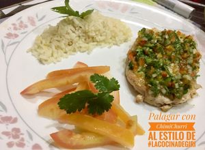 Una foto de Palagar con Chimichurri al estilo de #lacocinadegiri
