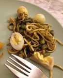 Revuelto de verde y gulas