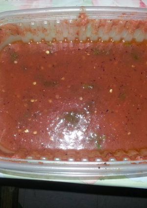Una foto de Salsa de tomate