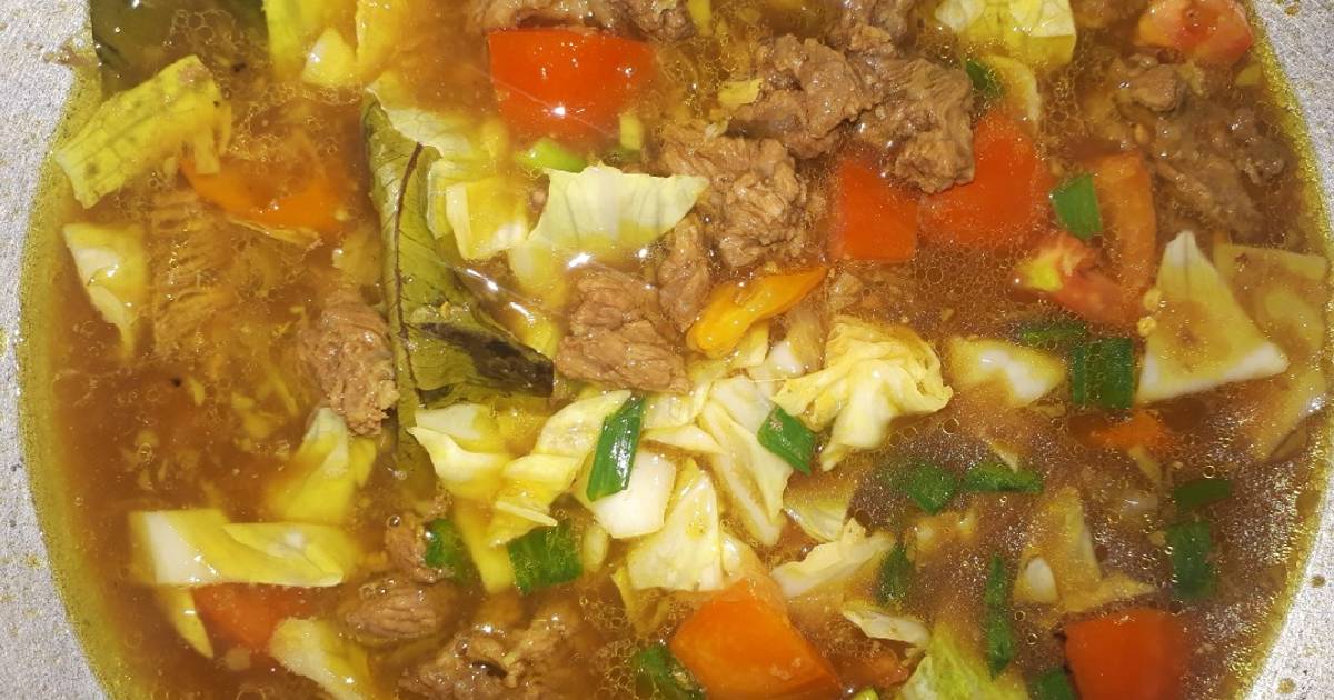 Resep Tongseng daging sapi pedas manis oleh Mamah Nada Cookpad