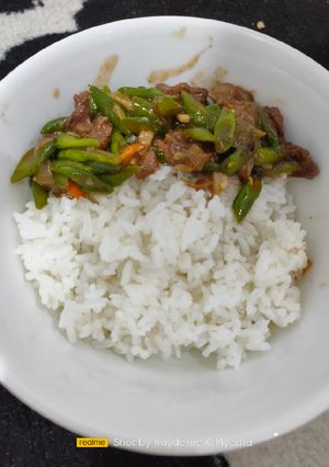 Foto resep Beef lada hitam buncis