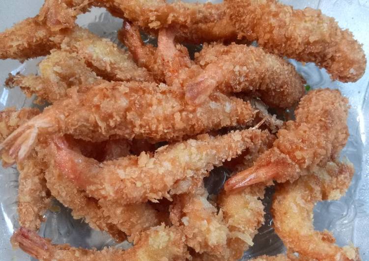 Udang crispy simple