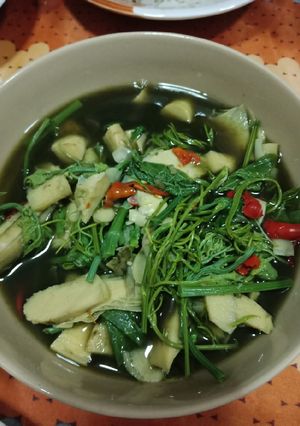 รูปของ แกงหน่อไม้ใบย่านาง