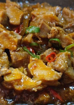 Foto resep Daging Sapi Asam Manis