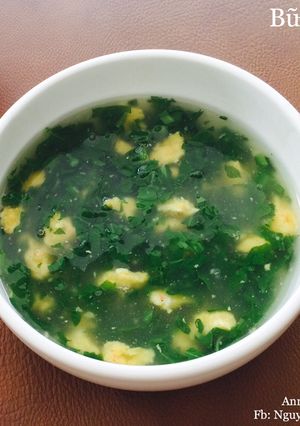 Hình của món Soup tôm cải ngọt - ăn dặm.