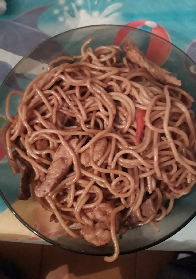 Una foto de Tallarines 3 delicias