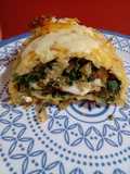 Rollo de papa gratén súper sano