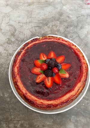 Una foto de Cheesecake