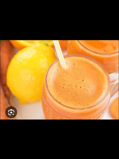 A picture of Title : Carrot mocktail.