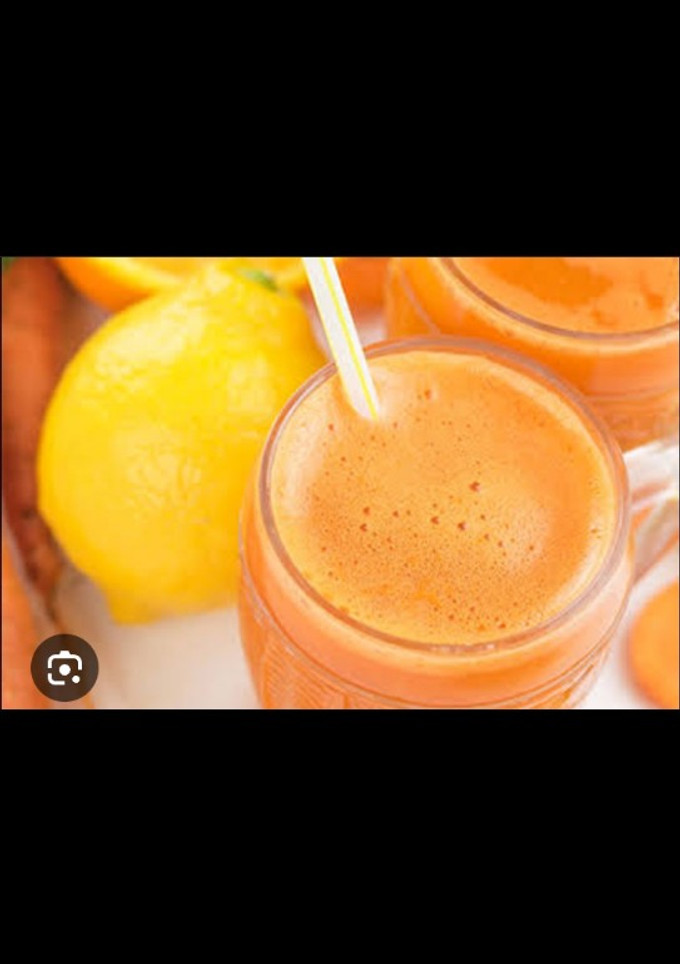 A picture of Title : Carrot mocktail.