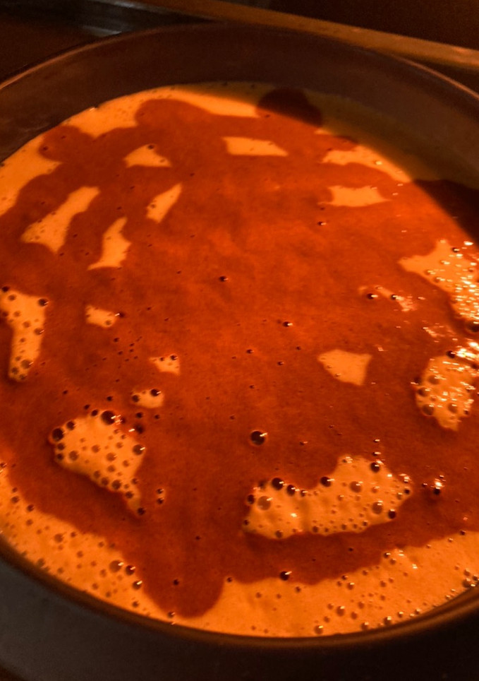 Una foto de Pastel de plátano y chocolate