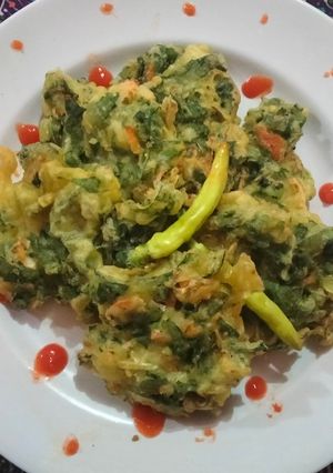 Foto resep Bakwan Bayam