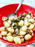 Gnocchetti con Vongole e Asparagi