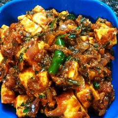 A picture of Masala paneer.