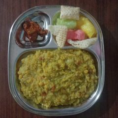A picture of Dal khichidi.