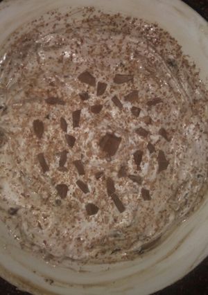 A picture of Chocolate biscuit pudding.